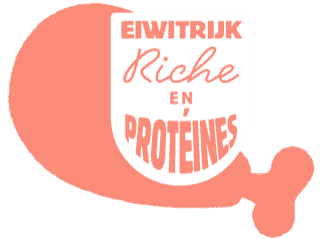 Verse kip rijk aan proteïnen