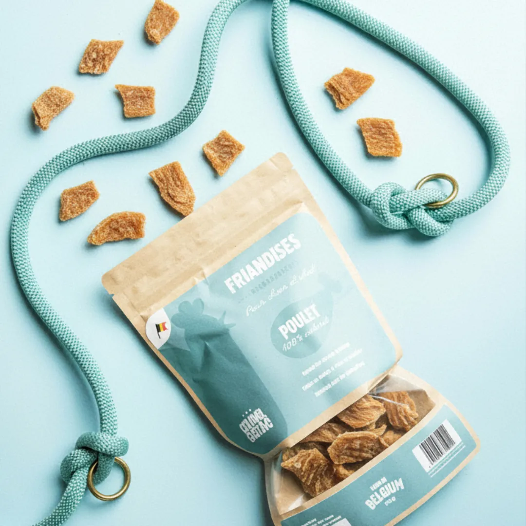 Sweets: dehydrated Ardennes chicken fillets