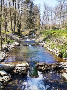 Promenade eau blanche