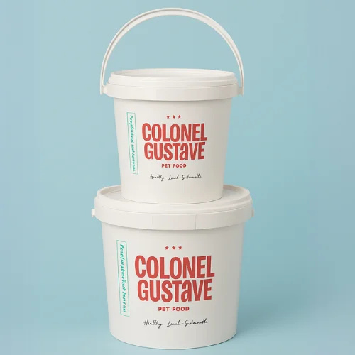Seau de conservation pour croquettes