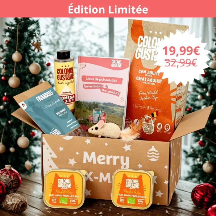 Boîte de Noël Colonel Gustave – Édition Chat