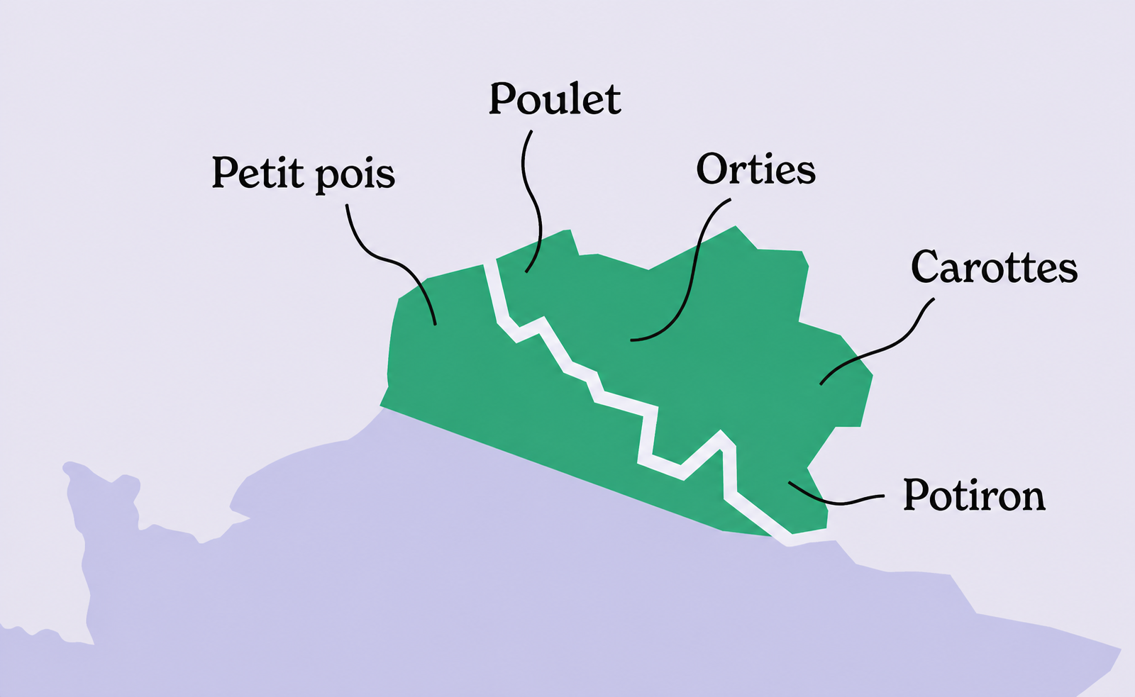 Carte de Belgique avec les producteurs et l'atelier de Colonel Gustave dans un rayon de 160 km autour d'Andenne