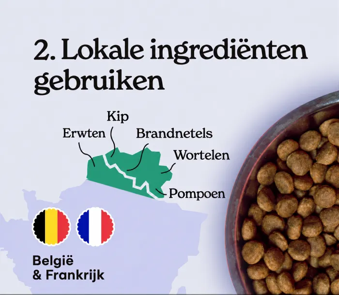 Lokale ingredienten gebruiken